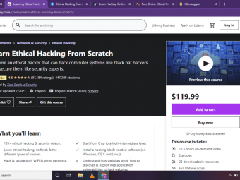 Become an ethical hacker with these online courses