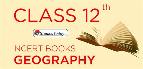 Ncert Book For Class 12 Geography Free Pdf Download