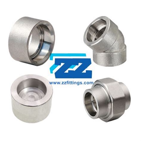 Stainless Steel Socket Weld Fittings Class 3000 Amp 6000 Pipe