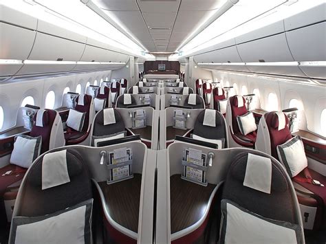 Qatar A350 Has New Business Class Seats Lux