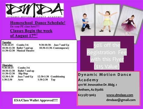 Dynamic Motion Dance Academy Dance Studio Anthem Arizona