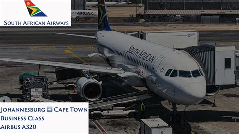 South African Airways Airbus A320 Business Class