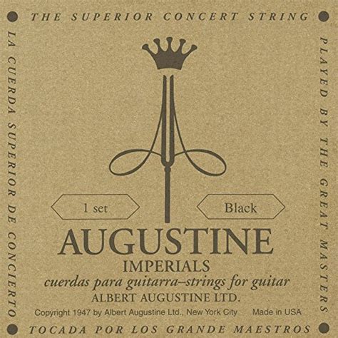 Albert Augustine 528a Imperial Black Label Classical Guitar Strings