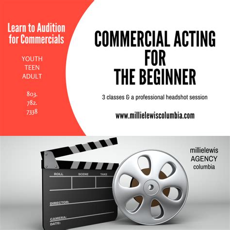 Commercial Acting Classes For The Beginner Millie