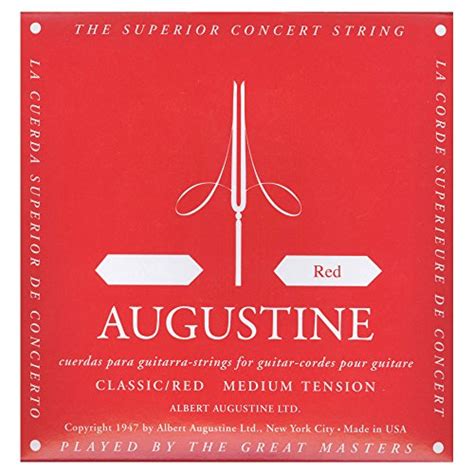 Augustine Aure3 Nylon Classical 3rd Single Guitar G String Medium Red