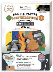 Educart Cbse Sample Paper Class 10 2022 23 Maths Standard