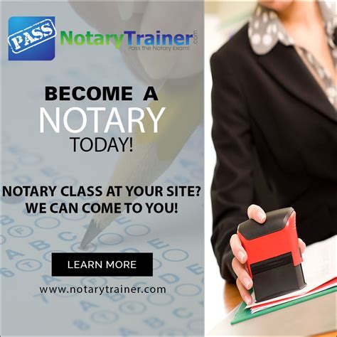 Notary Classes To Become A Notary Public Notary
